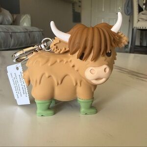 Bath & Body Works Cute Highland Cow PocketBac Holder